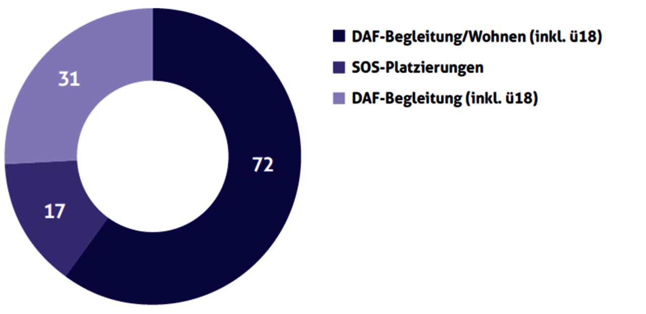 Laufende und abgeschlossene Aufträge in der DAF 2024