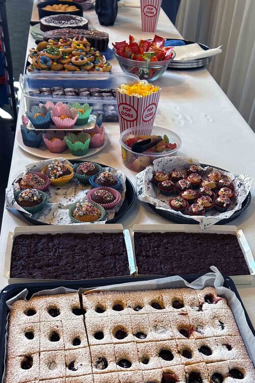 Ein köstliches Dessertbuffet