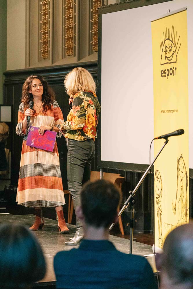Ladina Spiess und Natali Velert